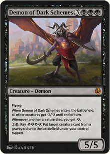 Demon of Dark Schemes - 