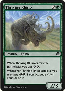 Thriving Rhino - Kaladesh Remastered