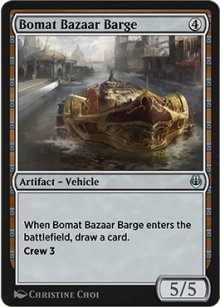 Barge du bazar de Bomat - 