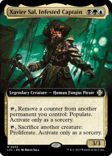 Xavier Sal, Infested Captain 2 - The Lost Caverns of Ixalan Commander Decks