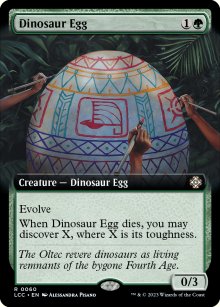 Dinosaur Egg 1 - The Lost Caverns of Ixalan Commander Decks