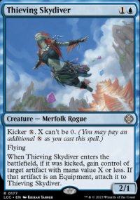 Thieving Skydiver - The Lost Caverns of Ixalan Commander Decks