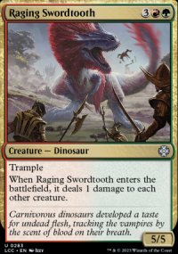 Raging Swordtooth - 