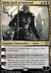 Sorin, Lord of Innistrad - The Lost Caverns of Ixalan Commander Decks