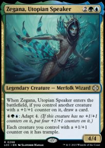 Zegana, Utopian Speaker - The Lost Caverns of Ixalan Commander Decks