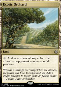 Exotic Orchard - The Lost Caverns of Ixalan Commander Decks