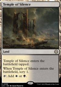 Temple of Silence - The Lost Caverns of Ixalan Commander Decks