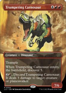 Trumpeting Carnosaur - 