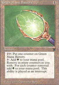 Green Mana Battery - 