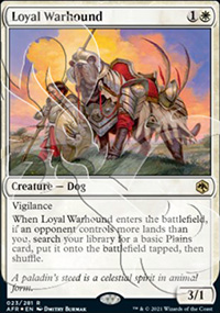 Loyal Warhound - D&D Forgotten Realms - Ampersand Promos