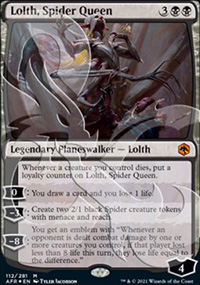 Lolth, Spider Queen - D&D Forgotten Realms - Ampersand Promos