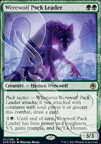 Werewolf Pack Leader - D&D Forgotten Realms - Ampersand Promos