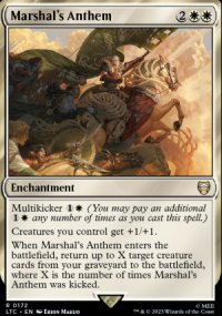Marshal's Anthem - The Lord of the Rings Commander Decks