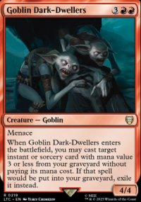 Goblin Dark-Dwellers - The Lord of the Rings Commander Decks