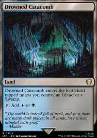 Drowned Catacomb - The Lord of the Rings Commander Decks