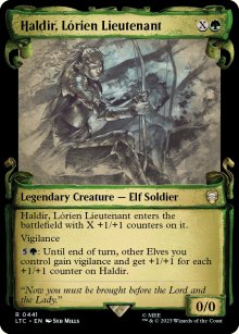 Haldir, Lrien Lieutenant 3 - The Lord of the Rings Commander Decks