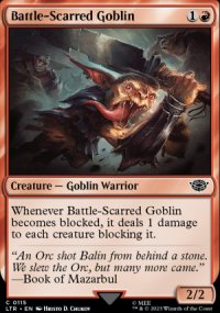 Battle-Scarred Goblin - 