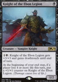 Knight of the Ebon Legion - Core Set 2020