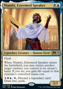 Niambi, Esteemed Speaker - 