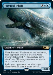 Pursued Whale - 
