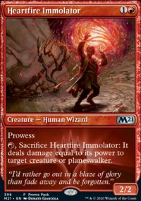 Heartfire Immolator 2 - Core Set 2021