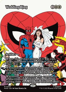 Bague de mariage - Marvel
