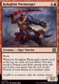 Kolaghan Warmonger - 