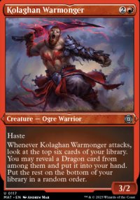 Kolaghan Warmonger - 