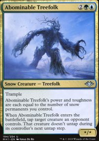 Abominable Treefolk - 