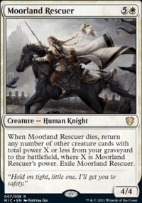 Moorland Rescuer 1 - Innistrad Midnight Hunt Commander Decks