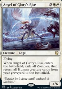 Angel of Glory's Rise - Innistrad Midnight Hunt Commander Decks