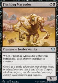 Fleshbag Marauder - Innistrad Midnight Hunt Commander Decks