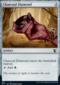 Charcoal Diamond - Innistrad Midnight Hunt Commander Decks