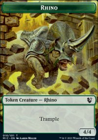 Rhino - Innistrad Midnight Hunt Commander Decks