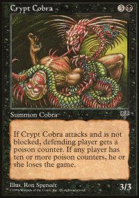 Cobra des cryptes - 