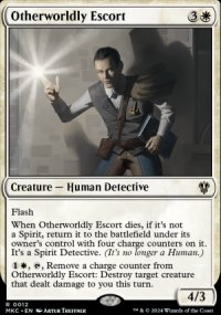 Otherworldly Escort 1 - Murders at Karlov Manor Commander Decks