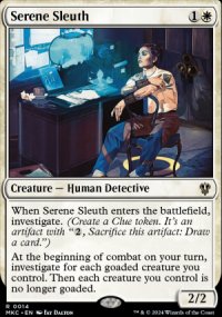 Serene Sleuth 1 - Murders at Karlov Manor Commander Decks