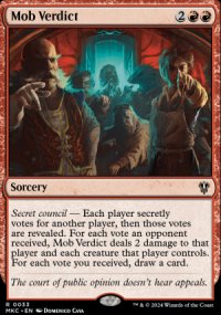 Mob Verdict 1 - Murders at Karlov Manor Commander Decks