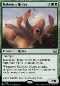 Kalonian Hydra - March of the Machine Commander Decks
