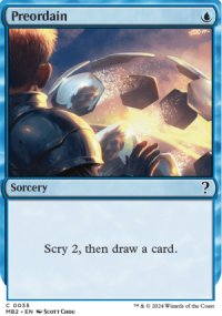 Preordain - Mystery Booster 2