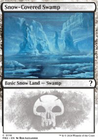 Snow-Covered Swamp - Mystery Booster 2