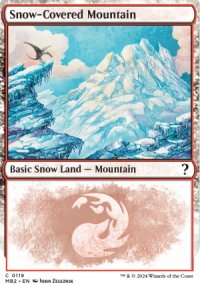 Snow-Covered Mountain - Mystery Booster 2