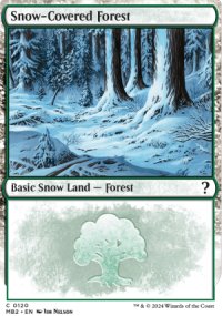 Snow-Covered Forest - Mystery Booster 2