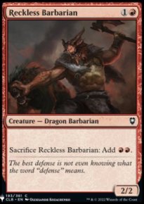 Reckless Barbarian - Mystery Booster 2