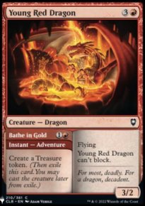 Young Red Dragon - Mystery Booster 2