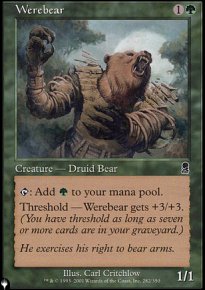 Werebear - Mystery Booster 2