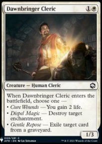 Dawnbringer Cleric - Mystery Booster 2