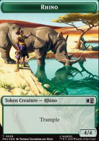 Rhinoc�ros - Marvel Super Heroes Commander Decks