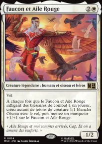 Faucon et Aile Rouge - Marvel Super Heroes Commander Decks