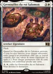 Grenouilles du roi Salomon - Marvel Super Heroes Commander Decks